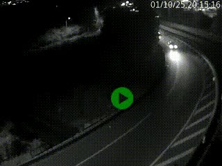 <h2>Caméra autoroute à la jonction entre l'A7 et la D301 (Boulevard urbain Sud de Lyon) à Feyzin, au sud de Lyon. Vue orientée vers Mions</h2>