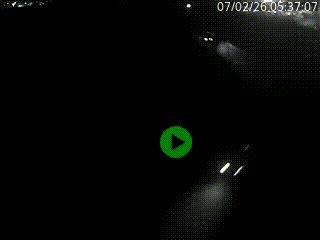 <h2>Caméra autoroute à la jonction entre l'A7 et la D301 (Boulevard urbain Sud de Lyon) à Feyzin, au sud de Lyon. Vue orientée vers Mions</h2>