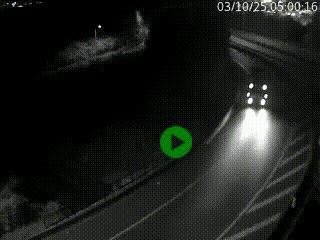 <h2>Caméra autoroute à la jonction entre l'A7 et la D301 (Boulevard urbain Sud de Lyon) à Feyzin, au sud de Lyon. Vue orientée vers Mions</h2>