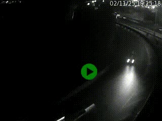 <h2>Caméra autoroute à la jonction entre l'A7 et la D301 (Boulevard urbain Sud de Lyon) à Feyzin, au sud de Lyon. Vue orientée vers Mions</h2>