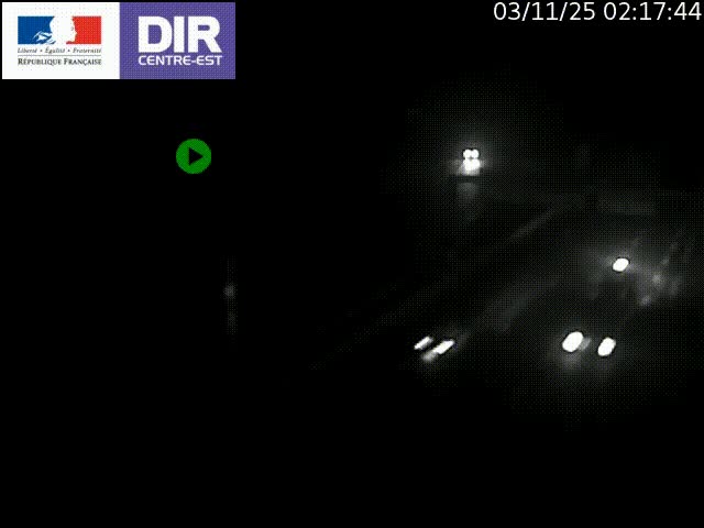 <h2>Caméra de circulation routière sur le boulevard périphérique Laurent Bonnevay de Lyon (D383) à hauteur de Bron, avant la jonction avec l'A43. Vue orientée vers l'échangeur</h2>