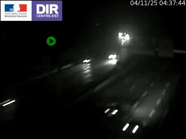 <h2>Caméra de circulation routière sur le boulevard périphérique Laurent Bonnevay de Lyon (D383) à hauteur de Bron, avant la jonction avec l'A43. Vue orientée vers l'échangeur</h2>