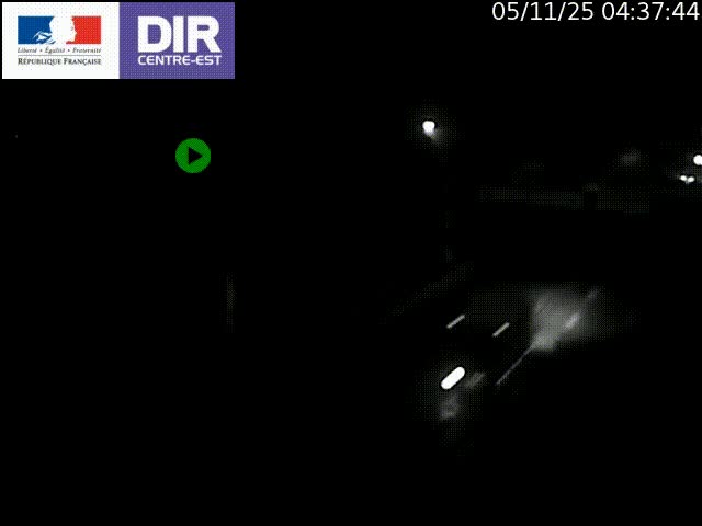 <h2>Caméra de circulation routière sur le boulevard périphérique Laurent Bonnevay de Lyon (D383) à hauteur de Bron, avant la jonction avec l'A43. Vue orientée vers l'échangeur</h2>