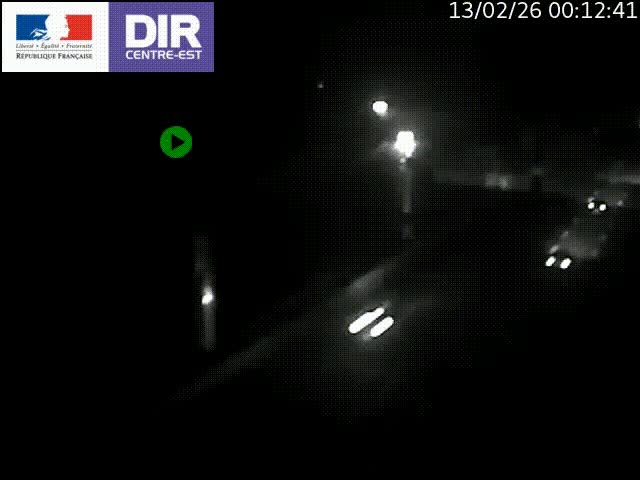 <h2>Caméra de circulation routière sur le boulevard périphérique Laurent Bonnevay de Lyon (D383) à hauteur de Bron, avant la jonction avec l'A43. Vue orientée vers l'échangeur</h2>