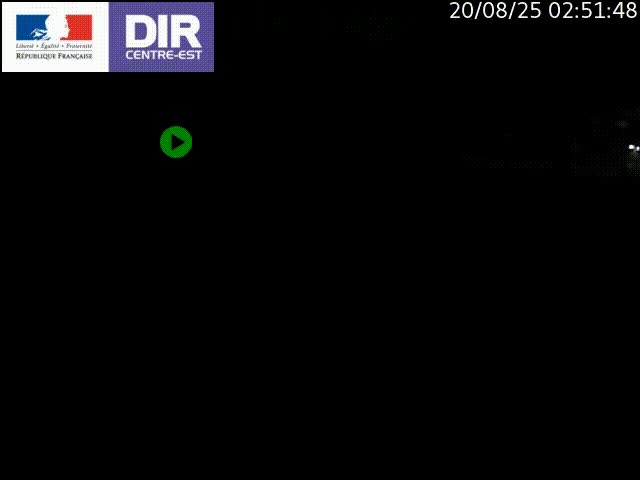 <h2>Caméra de circulation routière sur le boulevard périphérique Laurent Bonnevay de Lyon (D383) à hauteur de Bron, avant la jonction avec l'A43. Vue orientée vers l'échangeur</h2>