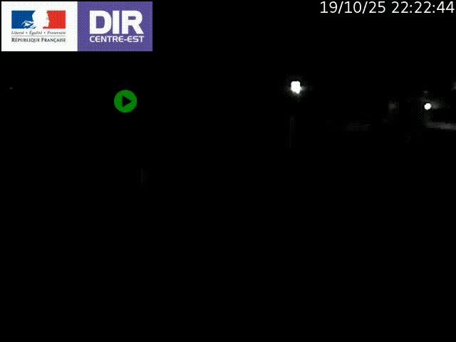 <h2>Caméra de circulation routière sur le boulevard périphérique Laurent Bonnevay de Lyon (D383) à hauteur de Bron, avant la jonction avec l'A43. Vue orientée vers l'échangeur</h2>