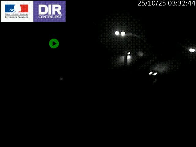 <h2>Caméra de circulation routière sur le boulevard périphérique Laurent Bonnevay de Lyon (D383) à hauteur de Bron, avant la jonction avec l'A43. Vue orientée vers l'échangeur</h2>
