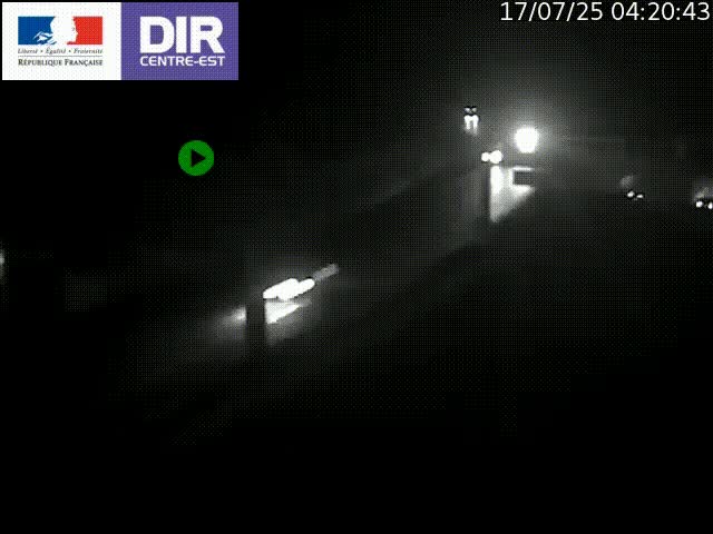 <h2>Caméra de circulation routière sur le boulevard périphérique Laurent Bonnevay de Lyon (D383) à hauteur de Bron, avant la jonction avec l'A43. Vue orientée vers l'échangeur</h2>