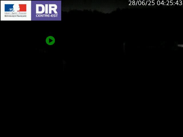 <h2>Caméra de circulation routière sur le boulevard périphérique Laurent Bonnevay de Lyon (D383) à hauteur de Bron, avant la jonction avec l'A43. Vue orientée vers l'échangeur</h2>