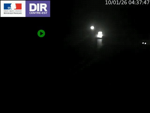 <h2>Caméra de circulation routière sur le boulevard périphérique Laurent Bonnevay de Lyon (D383) à hauteur de Bron, avant la jonction avec l'A43. Vue orientée vers l'échangeur</h2>