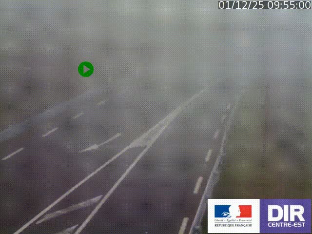 <h2>Webcam sur le col Pin Bouchain, vue orientée vers Roanne, en provenance de Lyon sur la nationale 7 (N7)</h2>