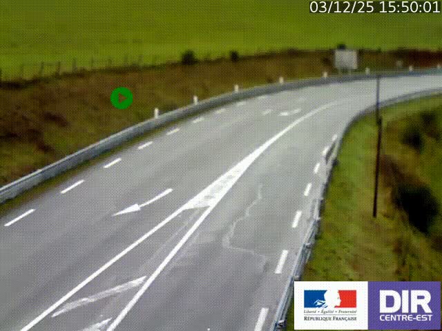 <h2>Webcam sur le col Pin Bouchain, vue orientée vers Roanne, en provenance de Lyon sur la nationale 7 (N7)</h2>