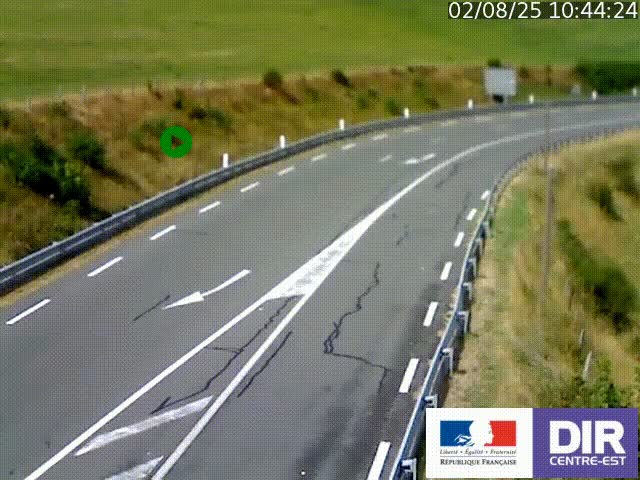 <h2>Webcam sur le col Pin Bouchain, vue orientée vers Roanne, en provenance de Lyon sur la nationale 7 (N7)</h2>