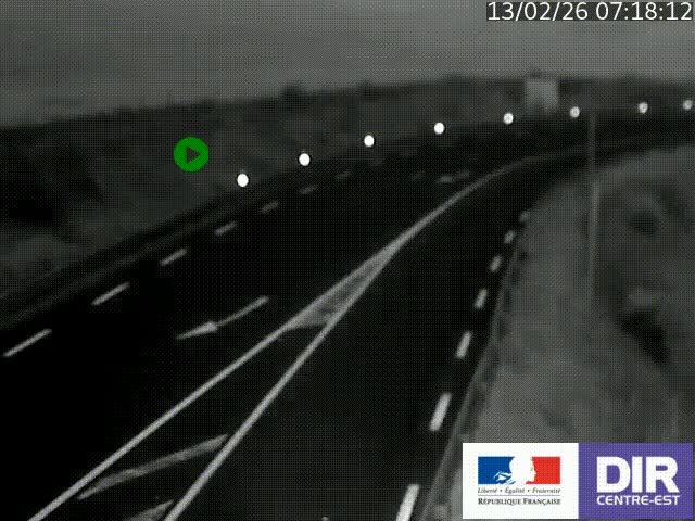 <h2>Webcam sur le col Pin Bouchain, vue orientée vers Roanne, en provenance de Lyon sur la nationale 7 (N7)</h2>