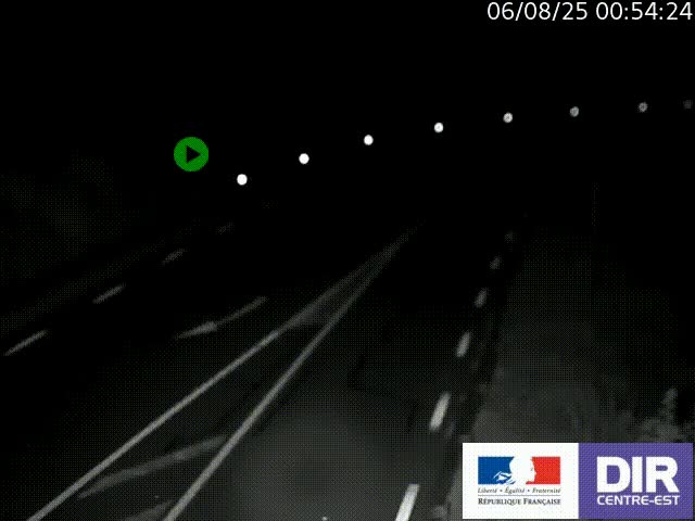 <h2>Webcam sur le col Pin Bouchain, vue orientée vers Roanne, en provenance de Lyon sur la nationale 7 (N7)</h2>