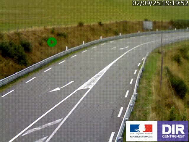 <h2>Webcam sur le col Pin Bouchain, vue orientée vers Roanne, en provenance de Lyon sur la nationale 7 (N7)</h2>