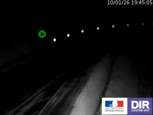 <h2>Webcam sur le col Pin Bouchain, vue orientée vers Roanne, en provenance de Lyon sur la nationale 7 (N7)</h2>