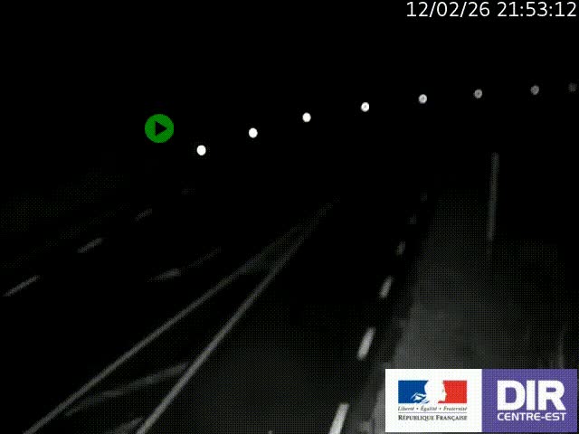 <h2>Webcam sur le col Pin Bouchain, vue orientée vers Roanne, en provenance de Lyon sur la nationale 7 (N7)</h2>