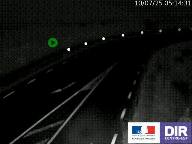 <h2>Webcam sur le col Pin Bouchain, vue orientée vers Roanne, en provenance de Lyon sur la nationale 7 (N7)</h2>