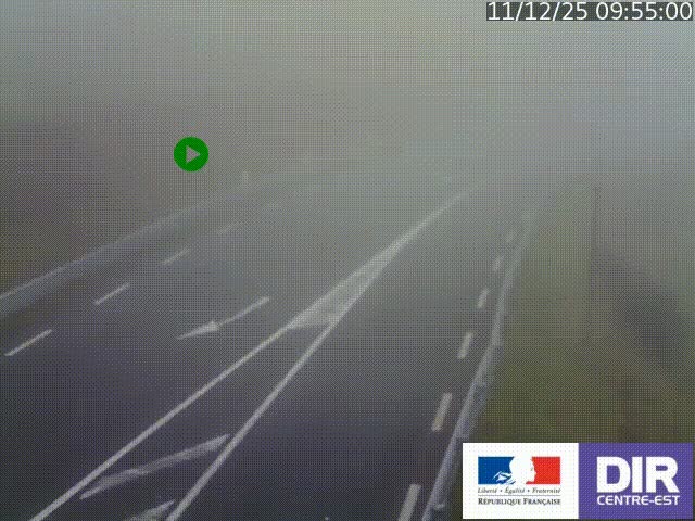 <h2>Webcam sur le col Pin Bouchain, vue orientée vers Roanne, en provenance de Lyon sur la nationale 7 (N7)</h2>