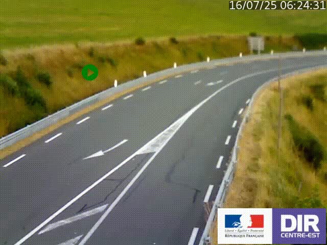 <h2>Webcam sur le col Pin Bouchain, vue orientée vers Roanne, en provenance de Lyon sur la nationale 7 (N7)</h2>