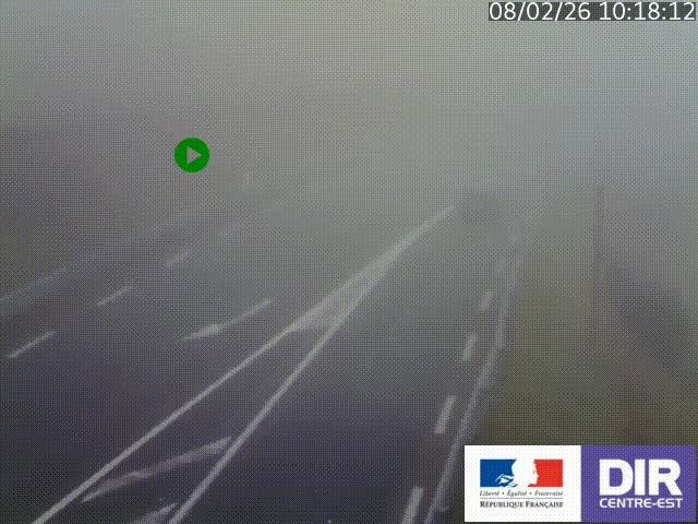 <h2>Webcam sur le col Pin Bouchain, vue orientée vers Roanne, en provenance de Lyon sur la nationale 7 (N7)</h2>