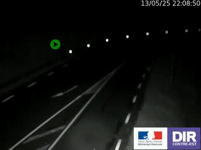 <h2>Webcam sur le col Pin Bouchain, vue orientée vers Roanne, en provenance de Lyon sur la nationale 7 (N7)</h2>