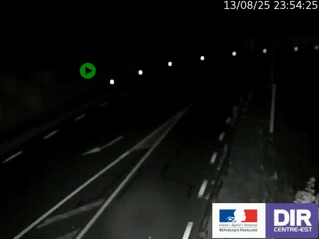 <h2>Webcam sur le col Pin Bouchain, vue orientée vers Roanne, en provenance de Lyon sur la nationale 7 (N7)</h2>