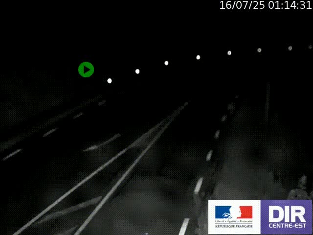 <h2>Webcam sur le col Pin Bouchain, vue orientée vers Roanne, en provenance de Lyon sur la nationale 7 (N7)</h2>