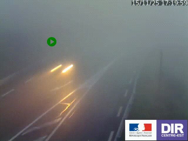 <h2>Webcam sur le col Pin Bouchain, vue orientée vers Roanne, en provenance de Lyon sur la nationale 7 (N7)</h2>