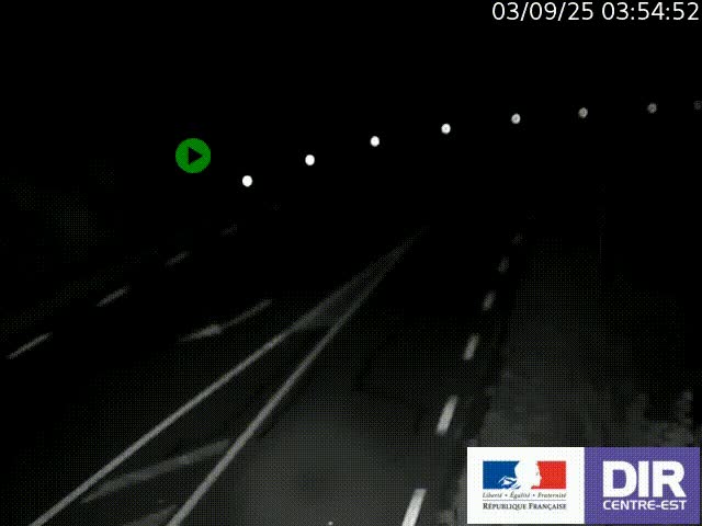 <h2>Webcam sur le col Pin Bouchain, vue orientée vers Roanne, en provenance de Lyon sur la nationale 7 (N7)</h2>