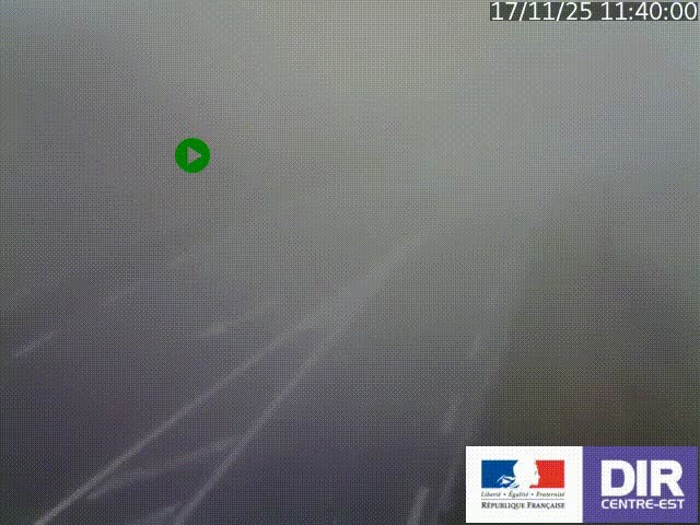 <h2>Webcam sur le col Pin Bouchain, vue orientée vers Roanne, en provenance de Lyon sur la nationale 7 (N7)</h2>