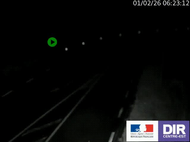 <h2>Webcam sur le col Pin Bouchain, vue orientée vers Roanne, en provenance de Lyon sur la nationale 7 (N7)</h2>