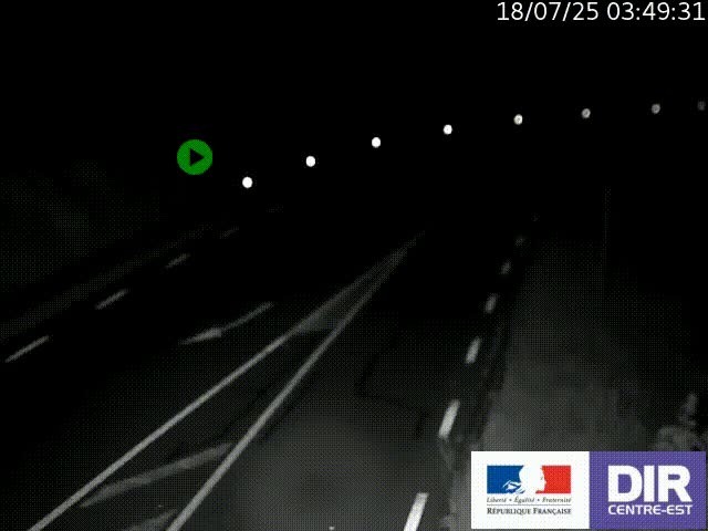 <h2>Webcam sur le col Pin Bouchain, vue orientée vers Roanne, en provenance de Lyon sur la nationale 7 (N7)</h2>