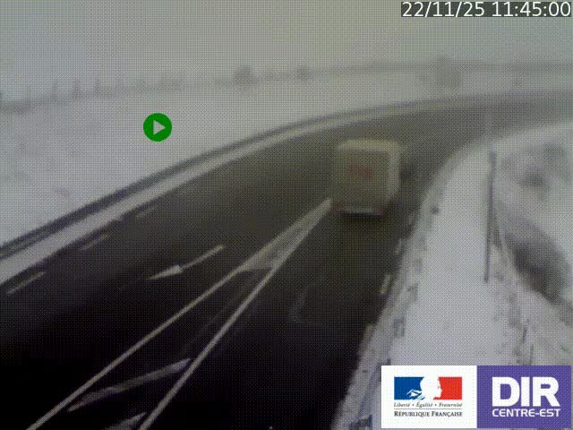 <h2>Webcam sur le col Pin Bouchain, vue orientée vers Roanne, en provenance de Lyon sur la nationale 7 (N7)</h2>