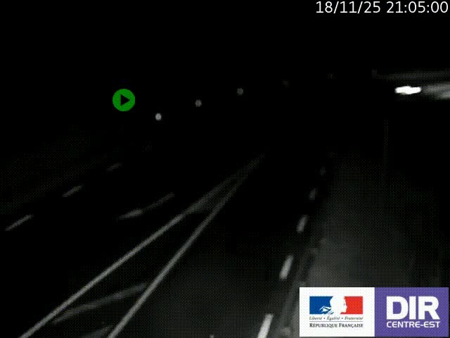 <h2>Webcam sur le col Pin Bouchain, vue orientée vers Roanne, en provenance de Lyon sur la nationale 7 (N7)</h2>