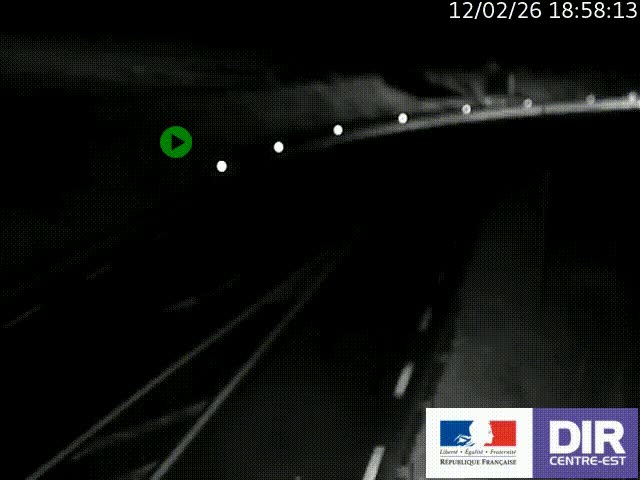 <h2>Webcam sur le col Pin Bouchain, vue orientée vers Roanne, en provenance de Lyon sur la nationale 7 (N7)</h2>