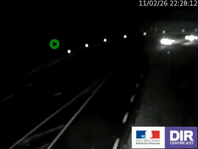 <h2>Webcam sur le col Pin Bouchain, vue orientée vers Roanne, en provenance de Lyon sur la nationale 7 (N7)</h2>