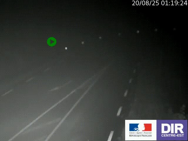 <h2>Webcam sur le col Pin Bouchain, vue orientée vers Roanne, en provenance de Lyon sur la nationale 7 (N7)</h2>