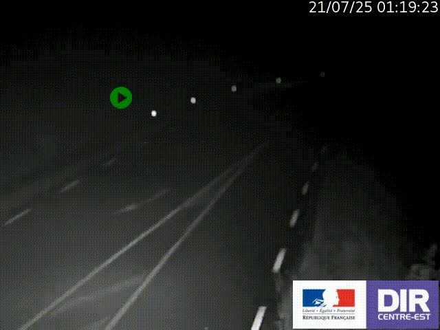 <h2>Webcam sur le col Pin Bouchain, vue orientée vers Roanne, en provenance de Lyon sur la nationale 7 (N7)</h2>