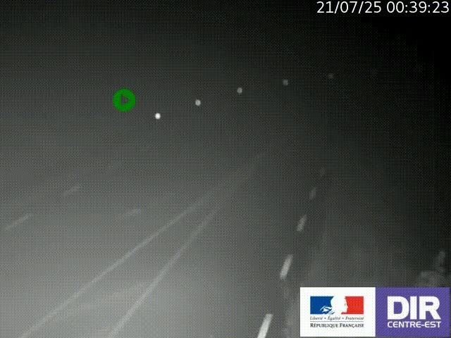 <h2>Webcam sur le col Pin Bouchain, vue orientée vers Roanne, en provenance de Lyon sur la nationale 7 (N7)</h2>