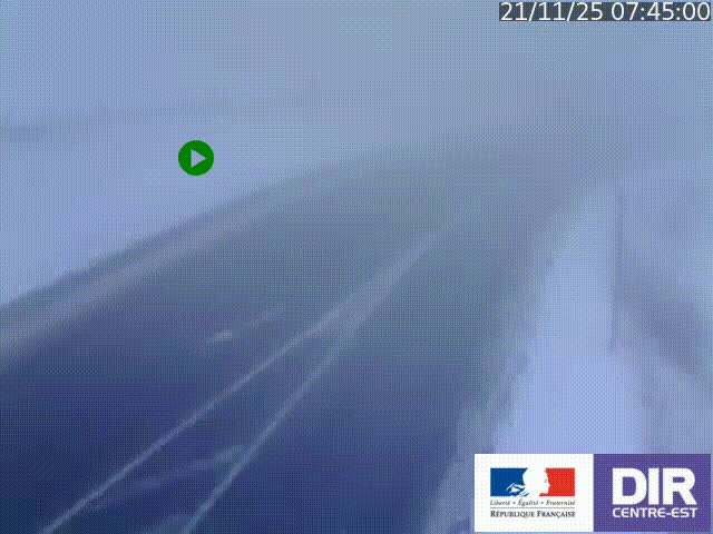 <h2>Webcam sur le col Pin Bouchain, vue orientée vers Roanne, en provenance de Lyon sur la nationale 7 (N7)</h2>