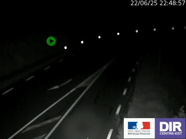 <h2>Webcam sur le col Pin Bouchain, vue orientée vers Roanne, en provenance de Lyon sur la nationale 7 (N7)</h2>