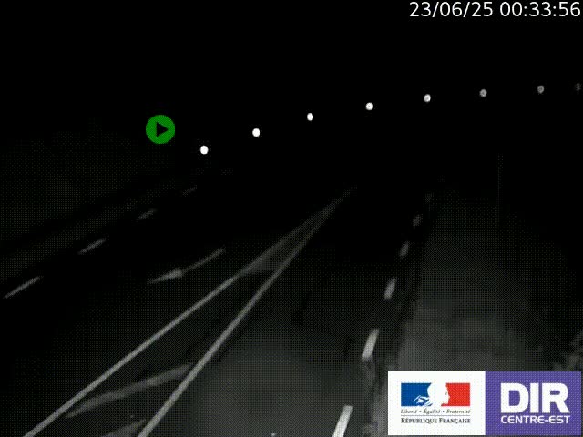 <h2>Webcam sur le col Pin Bouchain, vue orientée vers Roanne, en provenance de Lyon sur la nationale 7 (N7)</h2>