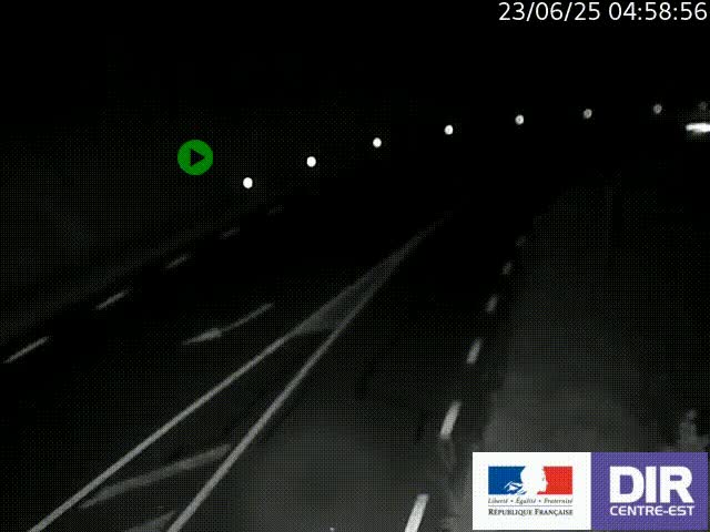 <h2>Webcam sur le col Pin Bouchain, vue orientée vers Roanne, en provenance de Lyon sur la nationale 7 (N7)</h2>