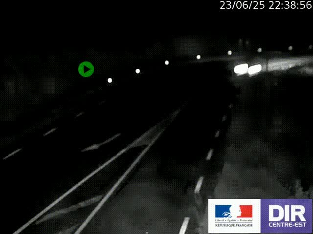 <h2>Webcam sur le col Pin Bouchain, vue orientée vers Roanne, en provenance de Lyon sur la nationale 7 (N7)</h2>