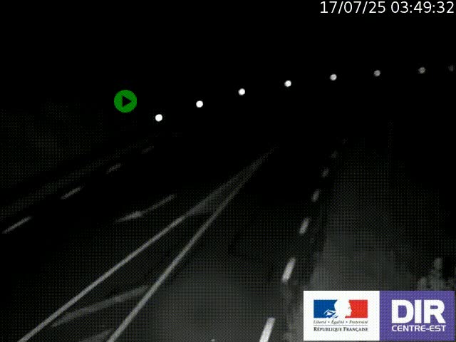 <h2>Webcam sur le col Pin Bouchain, vue orientée vers Roanne, en provenance de Lyon sur la nationale 7 (N7)</h2>