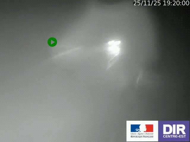 <h2>Webcam sur le col Pin Bouchain, vue orientée vers Roanne, en provenance de Lyon sur la nationale 7 (N7)</h2>