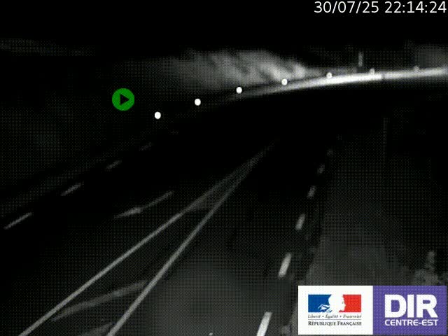 <h2>Webcam sur le col Pin Bouchain, vue orientée vers Roanne, en provenance de Lyon sur la nationale 7 (N7)</h2>
