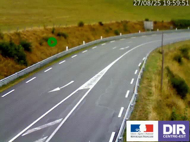 <h2>Webcam sur le col Pin Bouchain, vue orientée vers Roanne, en provenance de Lyon sur la nationale 7 (N7)</h2>